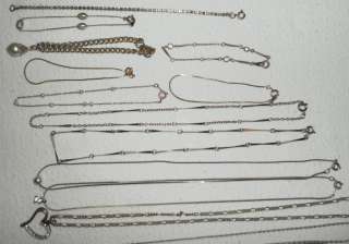   Chain Necklaces Pendants Charms Bracelets Rhinestone Avon 48pcs  