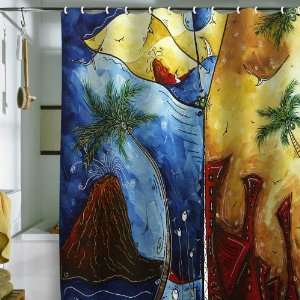    Shower Curtain Island Martini (by DENY Designs): Home & Kitchen