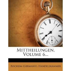   Edition) (9781279722831) Bochum (Germany). Handelskammer Books
