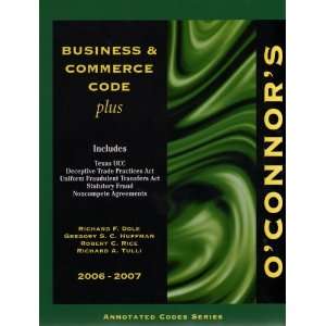  OConnors Business & Commerce Code Plus 2006 07 OConnor 
