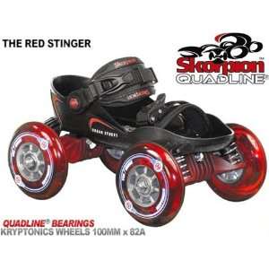  Skorpion Quadline RED STINGER   Small (4 7.5) Sports 