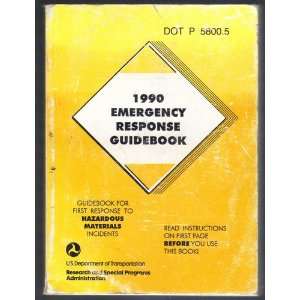  1990 Emergency Response Guidebook: Books