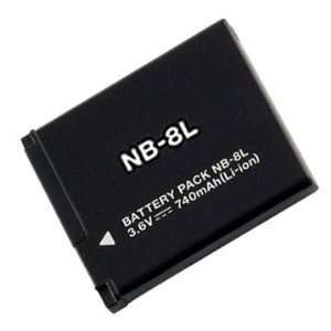   Canon NB8L NB 8L Li Ion Equivalent Lithium Ion Battery