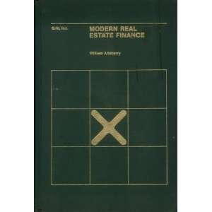   Modern Real Estate Finance (9780882440064) William Atteberry Books