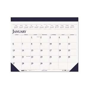   Refillable Monthly Desk Pad Calendar, 22 x 17, 2012