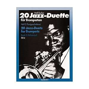  20 Jazz Duets for 2 Trumpets Composer Wolf Escher Unknown 