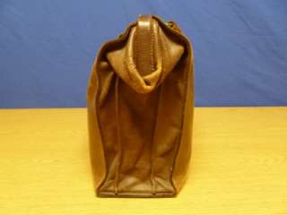 Antique R.G. Moberg Brown Leather Doctors Bag R53  