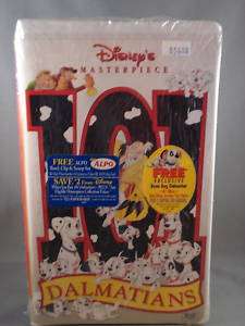 Disney 101 Dalmatians VHS Movie  