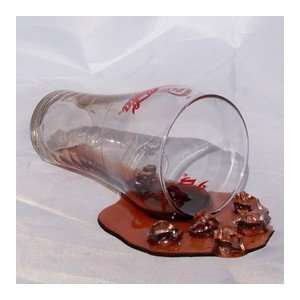  New! Real Looking Faux Spilled Glass of Coke: Toys & Games