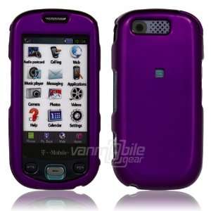   Purple Glossy Hard Case for Samsung Highlight T749: Everything Else