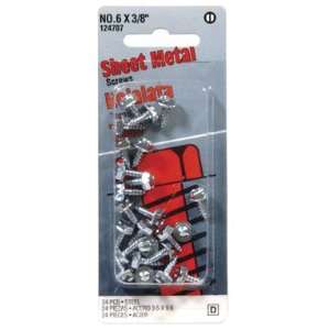  Hillman 5308 Steel Sheet Metal Screws Hex Head 8x3/4 