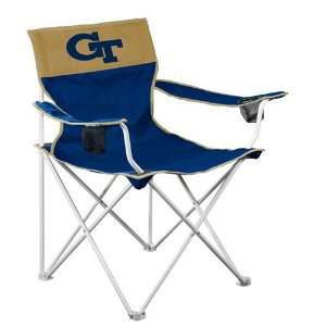    Georgia Tech Yellow Jackets Big Boy Logo Chair: Sports & Outdoors