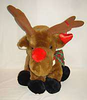 1989 Fordlet Large 21 Holiday Plush Reindeer  