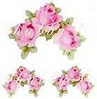 DREAMY TRIO ROSES Shabby PINK Hand Painted! Chic Decals Waterslide 