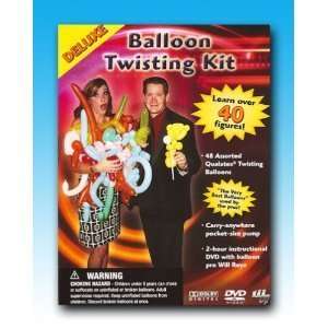   Royas Deluxe Balloon Twisting Kit with DVD, Inflator and Balloons