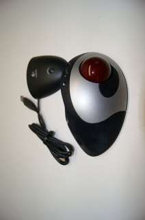 Logitech T RB22 Cordless USB Trackball Optical Mouse  