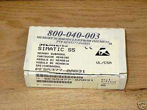 Siemens Simatic S5 6ES5 377 0AB31 6ES53770AB31 NIOB  
