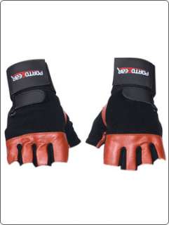   and Brown Color S,M,L,XL Training Gym Gloves/Gold Gym Fingerless Glove
