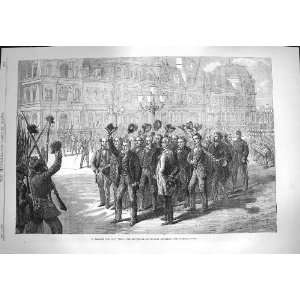   1870 Provisional Government Reviewing National Guard