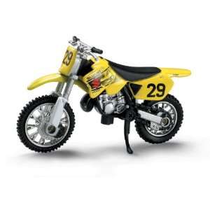  NewRay 1/32 Die Cast Motorcycle Suzuki RM 125 Toys 