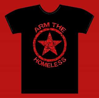 Tom Morellos Arm The Homeless T Shirt ! Free S&H !  