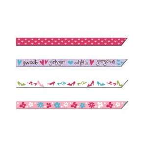 Perfectly Posh All Things Frilly Ribbons, 4 Styles/1 Yard 