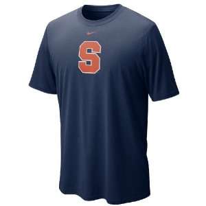  Nike Syracuse Orangemen Blue Dri FIT Legend T Shirt 