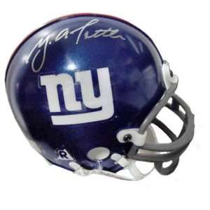 Tittle New York Giants Autographed Mini Helmet  