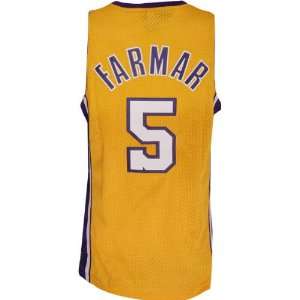 com Jordan Farmar Jersey adidas Gold Swingman #5 Los Angeles Lakers 