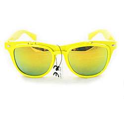 Womens Yellow Glassy Fashion Sunglasses  Overstock