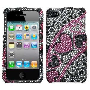   Snap on Design Hard Case Faceplate for Apple Iphone 4g 4th Generation