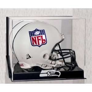  Wall Mounted Seahawks Logo Helmet Display Case: Sports 