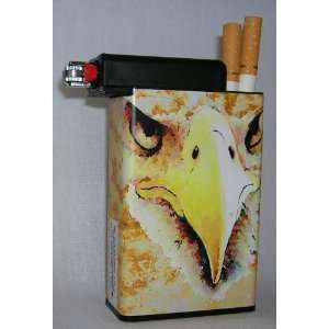  Cigarette Case With Lighter Holder Eagle Face: Everything 