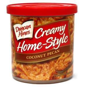Duncan Hines   Creamy Home Style Coconut Pecan Frosting   15 Oz. (Pack 