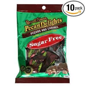 Russell Stover Sugar Free Pecan Delights, 3 Ounce Packages (Pack of 10 