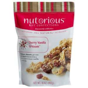 Nutorious Nut Confections Cherry Vanilla Va Voom, 1 Pound  