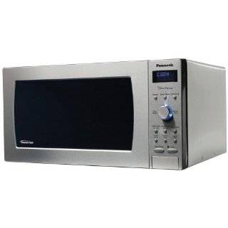 Panasonic Prestige NN SD797S, 1.6cuft 1250 Watt Sensor Microwave Oven 