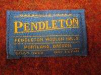 Vintage Pendleton Beaver State ?Yakima Camp Blanket? 64x80  