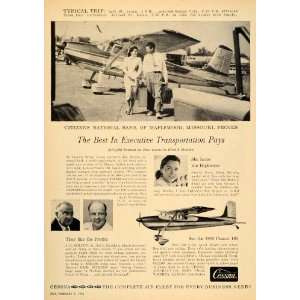 1955 Ad Cessna 180 Aircraft Wichita Kansas Holton Sr   Original Print 