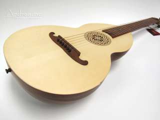   ACOUSTIC LUTE GUITAR w/ SPRUCE TOP ROUND BACK   BLEMISHED  