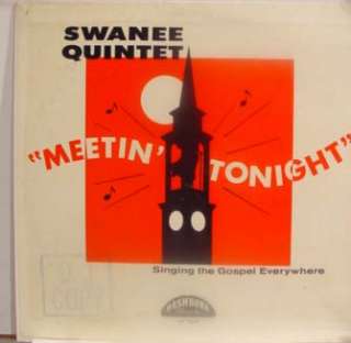 SWANEE QUINTET meetin tonight LP mint  promo 1963 SOUL  