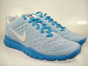 Nike Free Tr Fit Chambray Blue Trainer 429785 404 Wmn Sz 6   10  