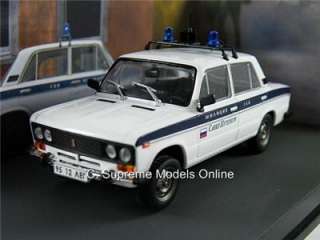   VAZ 2106 POLICE CAR MODEL GOLDENEYE PIERCE BROSNAN MINT BOXED SALOON