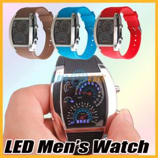 NEW RPM Turbo Flash LED electronic wrist Watch wristwatch Gift Sports 