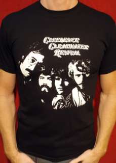 CCR t shirt creedence clearwater revival vintage blk*  