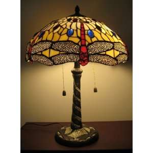 Dragonfly Tiffany Style Lamp 