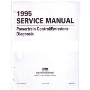    1995 FORD LINCOLN MERCURY Emissions Diagnosis Manual: Automotive