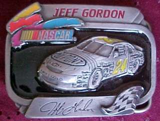 1995 American Legend NASCAR Belt Buckle Jeff Gordon  