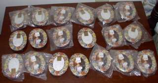 Lot of 19 Hallmark Oval Picture Frames Flowers 3 1/2  
