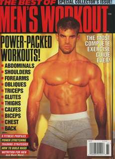 Mens Workout Magazine Best 1996 muscles POWER PACKED WORKOUTS  